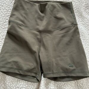 Olive Green Women's Shorts - Albion Fit